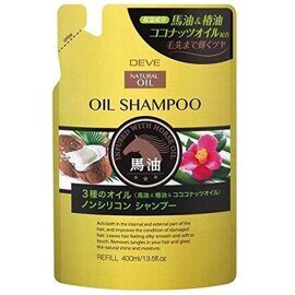 Шампунь для сухих волос с 3 видами масел Kumano Deve 3 Natural Oils Shampoo 400ml