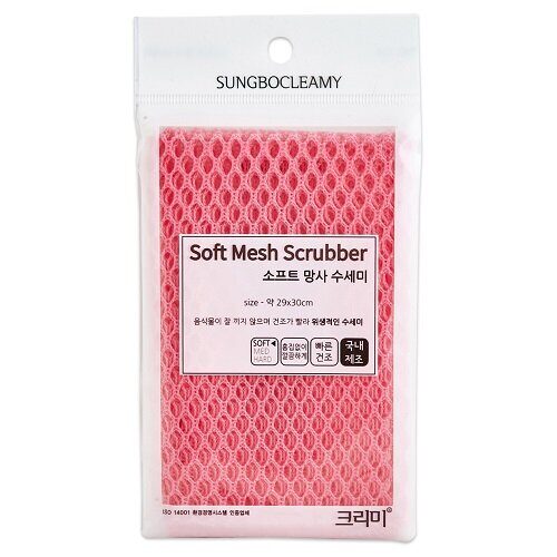 Скраббер для мытья посуды Sung Bo Cleamy Soft Scrubber