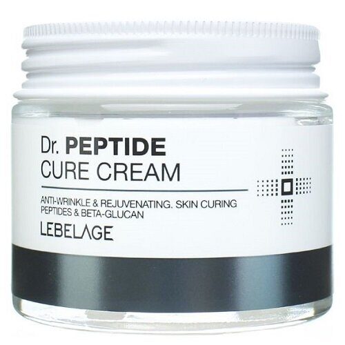 Крем для лица омолаживающий с пептидами Lebelage Dr. Peptide Cure Cream 70ml