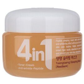 Маска для лица ночная с пептидами Dr. Cellio G50 4 In 1 Taengtaeng Peptide Sleeping Mask, 70 мл