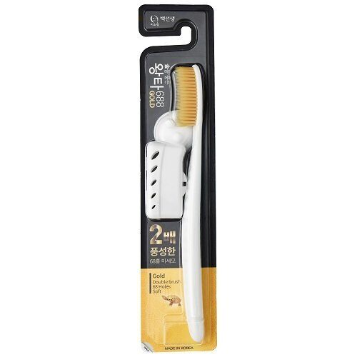 Зубная щётка «Золото» (с колпачком и держателем) Misorang Toothbrush Wang Ta Gold