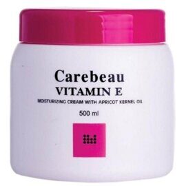 Крем для тела с витамином Е розовый Carebeau Vitamin E Body Cream, 500 мл