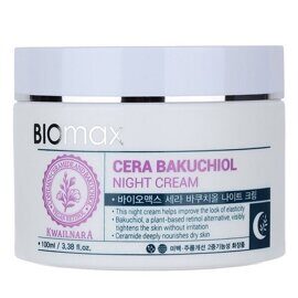 Крем ночной для лица Kwailnara Biomax Cera Bakuchiol Night Cream, 100 мл