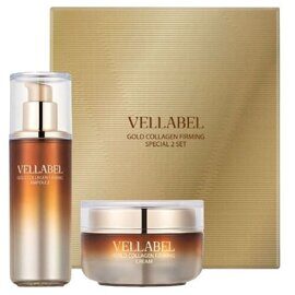 Набор для лица с золотом и коллагеном The Saem Vellabel Gold Collagen Firming Special 2 Set