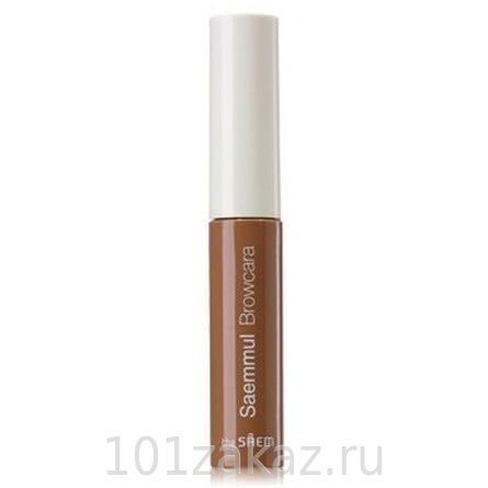 The SAEM Saemmul Browcara 01 Natural Brown тушь для бровей, 4,5 г