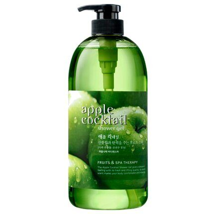 Гель для душа с зелёным яблоком Welcos Body Phren Shower Gel Apple Cocktail 732ml