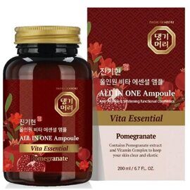 Сыворотка для лица с экстрактом граната All In One Vita Essential Ampoule Pomegranate, 200 мл